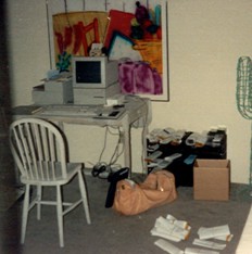 The TAXI office during the circa 1992