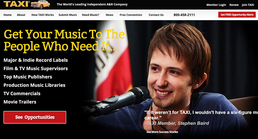 Want to See Your Face on TAXI’s Homepage?