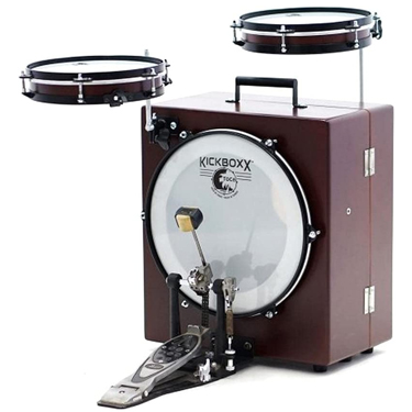 Toca Kickboxx Suitcase Travel Drum Set 