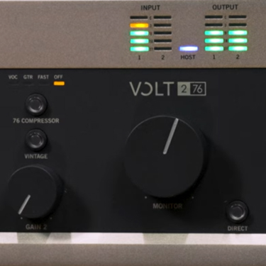 UA's Volt Vintage Preamp and 76 Compressor Comparison