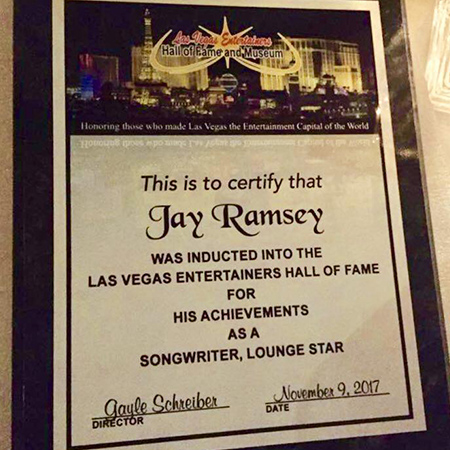 Jay Ramsey's Award