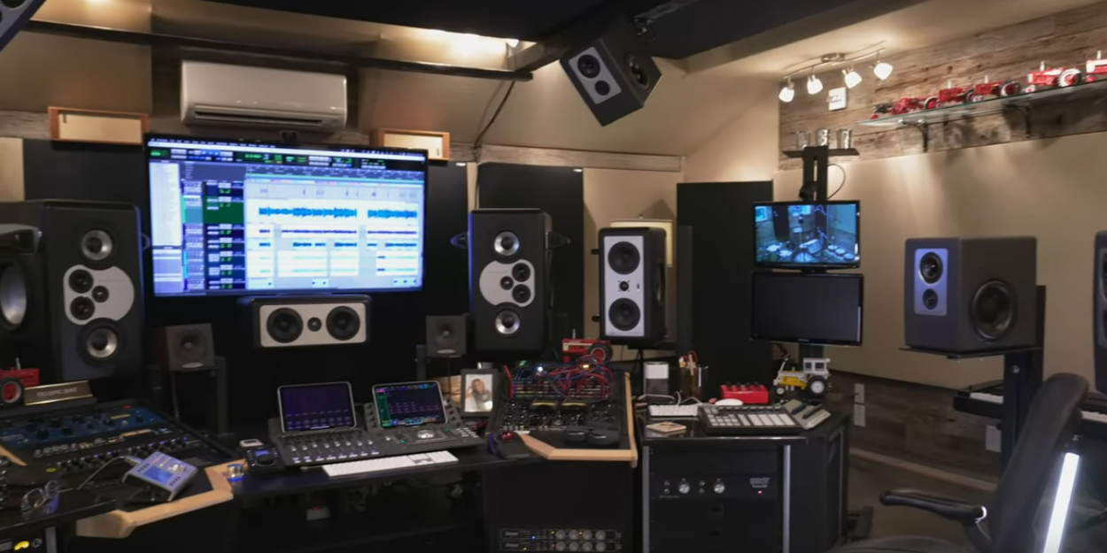 Epic Home Studio in a Basement