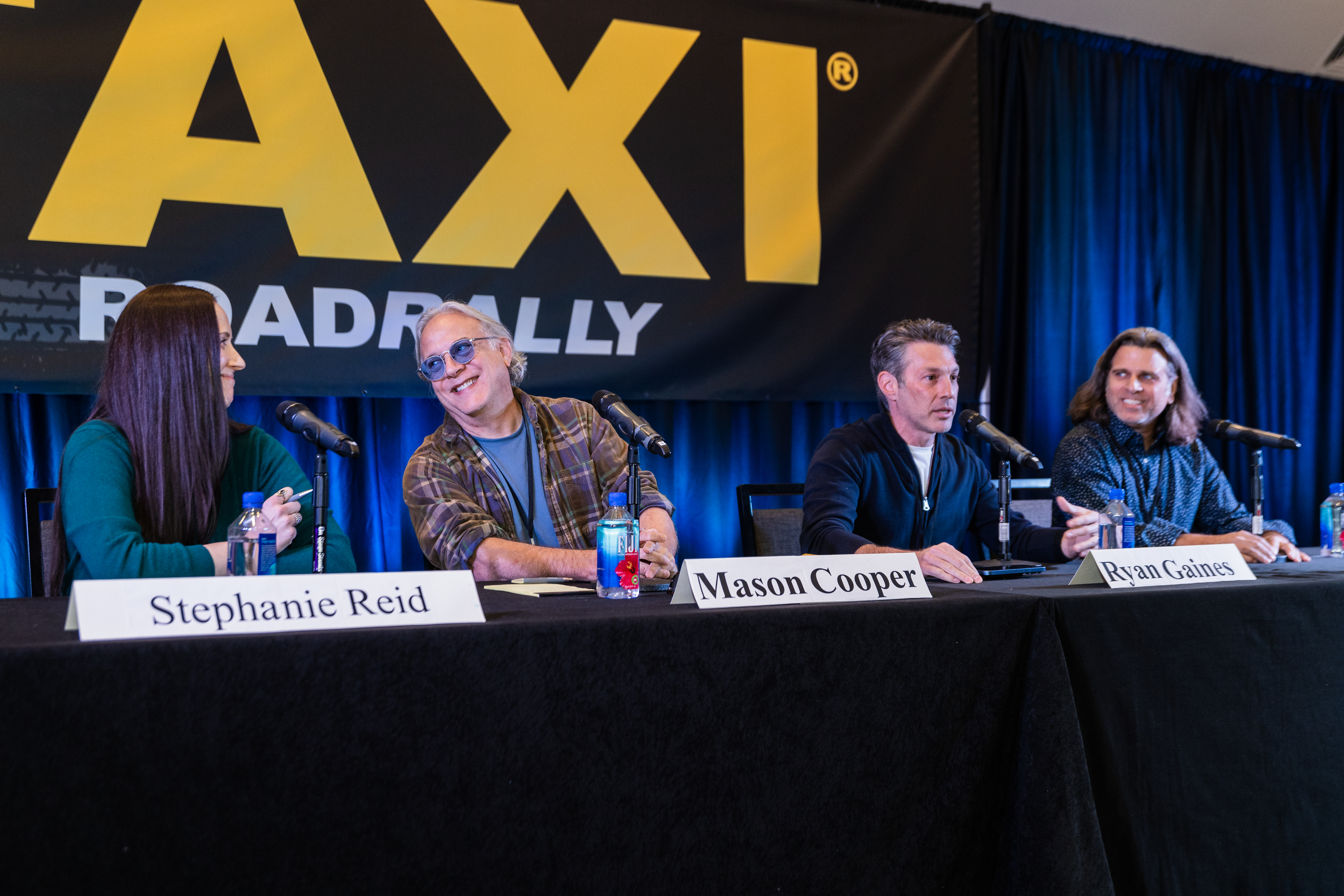 Stephanie Reid, Mason Cooper, Ryan Gaines, and Jerry Pilato found a lot of music they liked on the Film and TV Songs Pitch Panel. This panel involves music licensing executives and music supervisors listening to randomly drawn music from TAXI members.