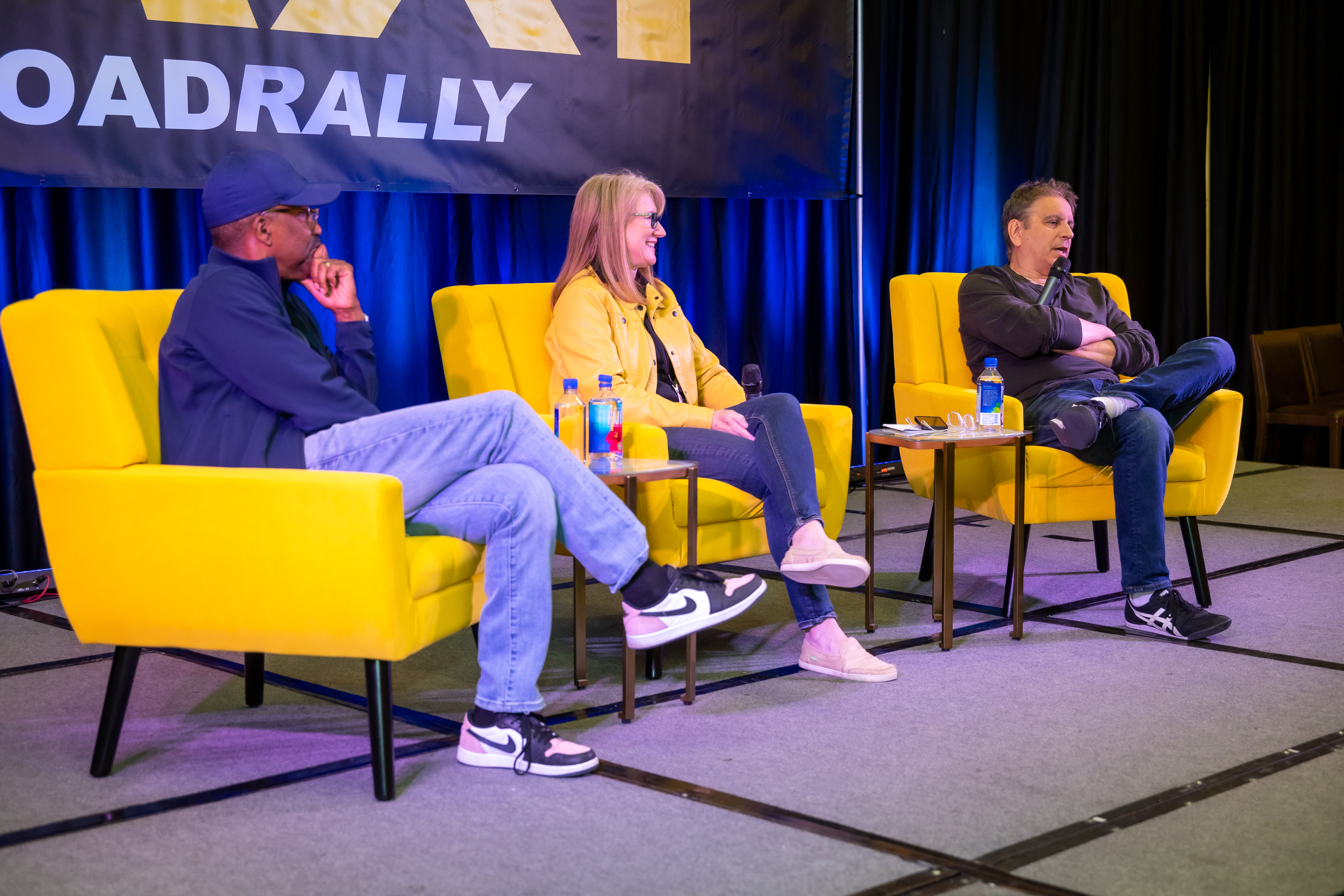 (l to r) Ron Harris, Robina Ritchie-Barker, and Rob Chiarelli delivered incredibly valuable tips during their panel, Letting Go of Precious.