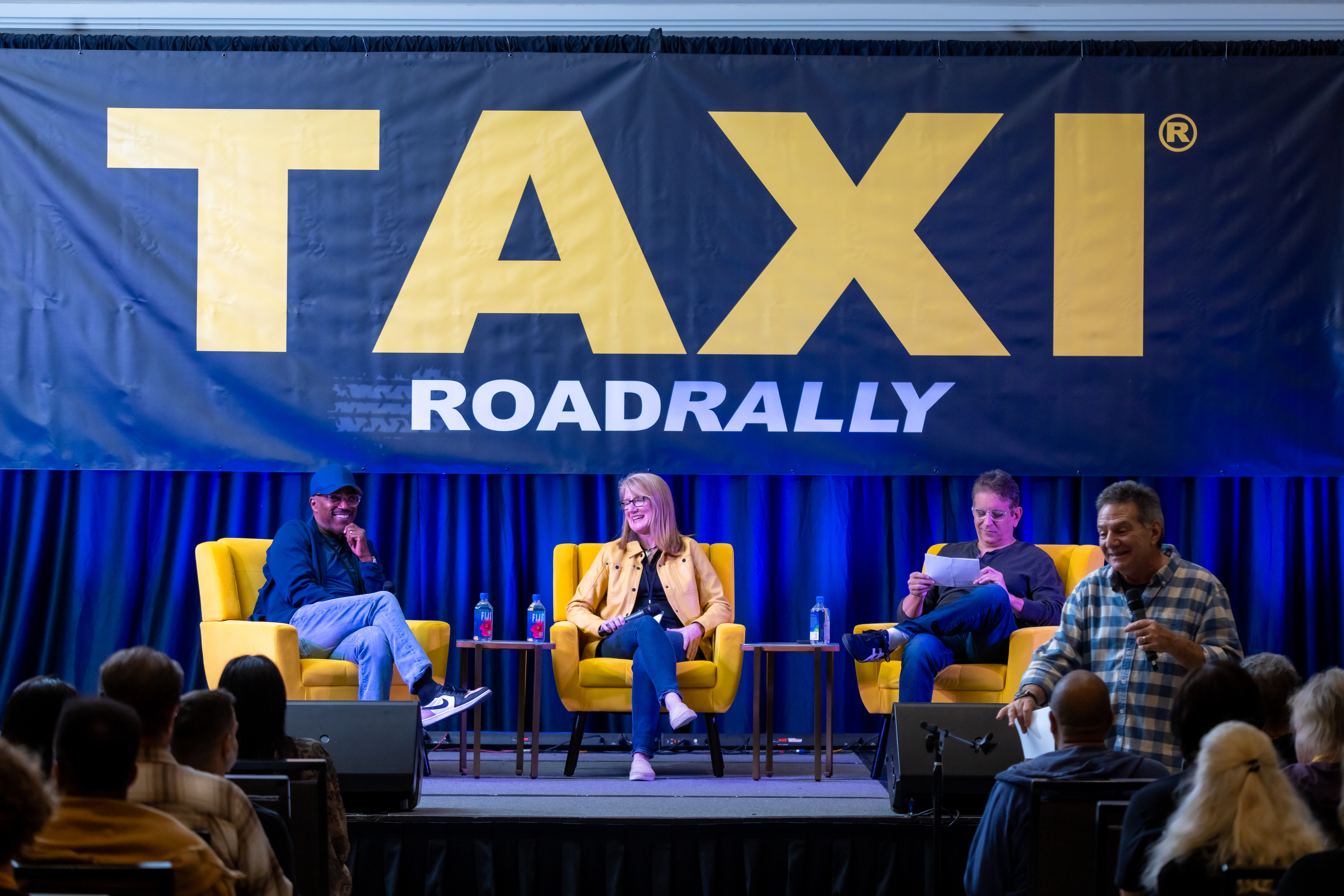 (Left to right) Ron Harris, Robina Ritchie-Barker, and Rob Chiarelli did such a great job on the Letting Go of Precious panel that TAXI’s Michael Laskow told them they were his Avenger-like superheroes.