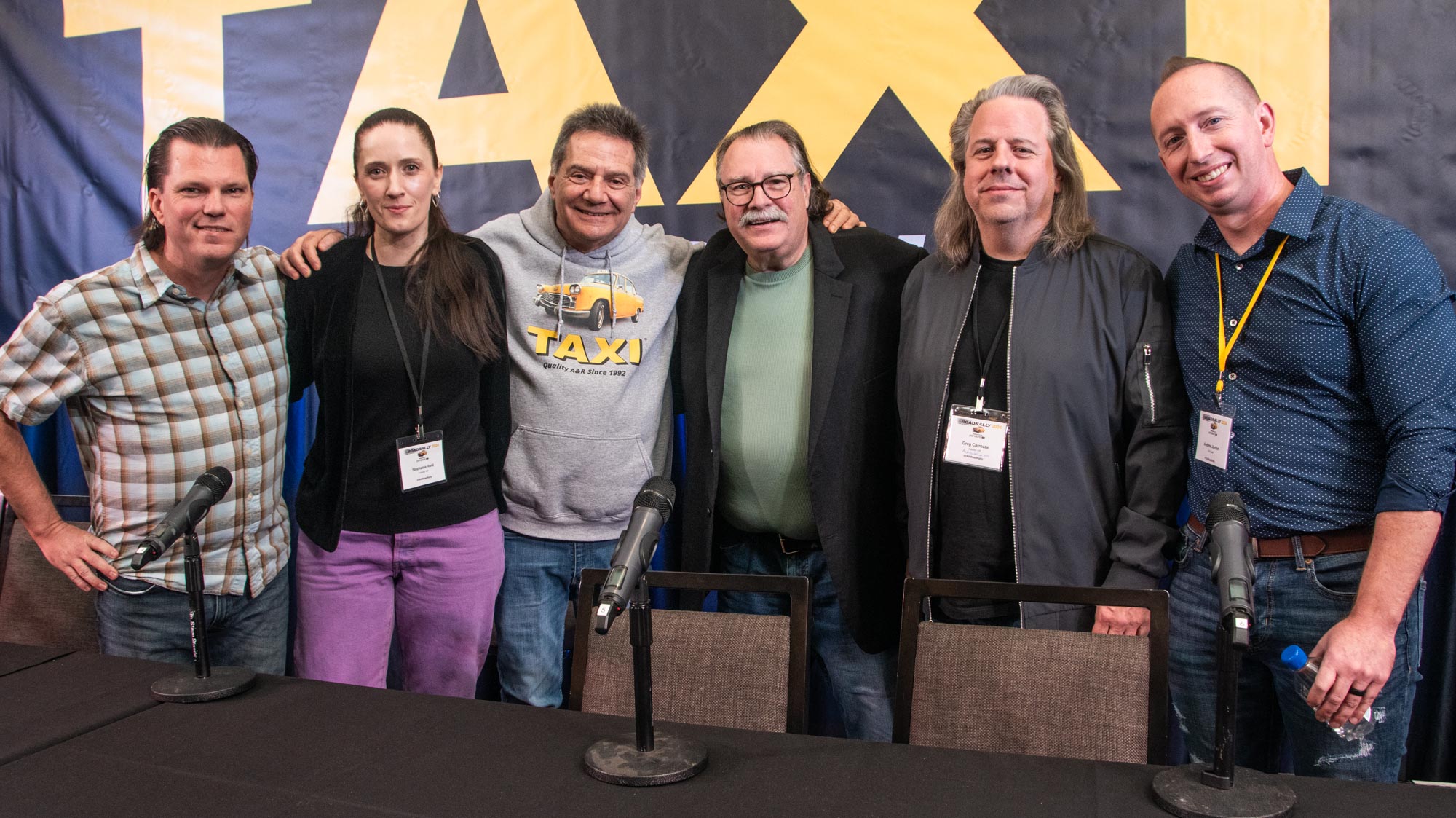 The Interpreting TAXI’s Listings and Industry Briefs panel was incredibly helpful to the hundreds of TAXI members who attended. (Left to right) Panelists Tom Stillwagon, Stephanie Reid, moderator Michael Laskow, Bob Mete, Greg Carrozza, and Andrew Jordan posed for this group shot after the panel wrapped up.