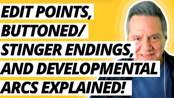 Edit Points, Buttoned/Stinger Endings, and Developmental Arcs Explained!